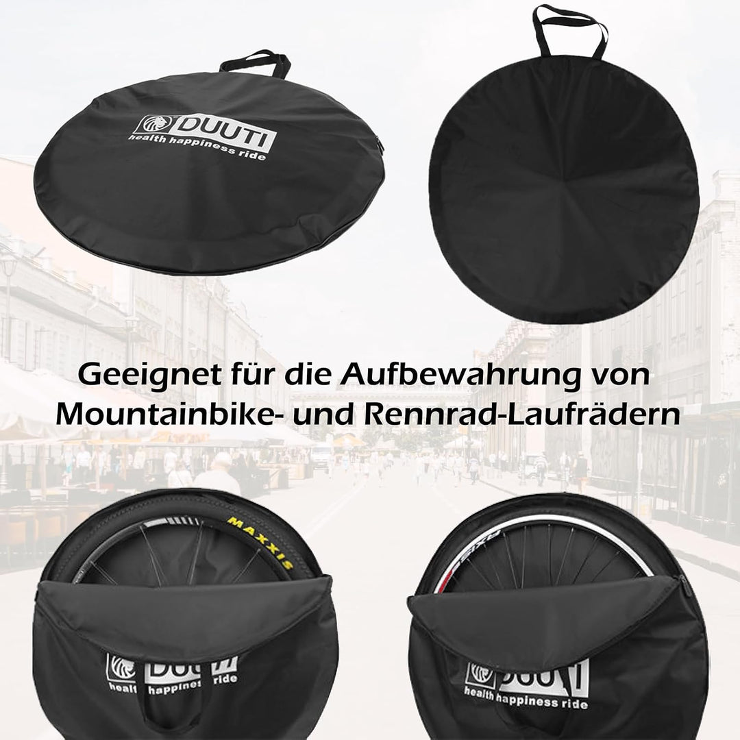TRIWONDER MTB Laufradtasche 26 27.5 29 Zoll, Leicht und Wasserdicht Tragetasche Radtragetasche Rennr