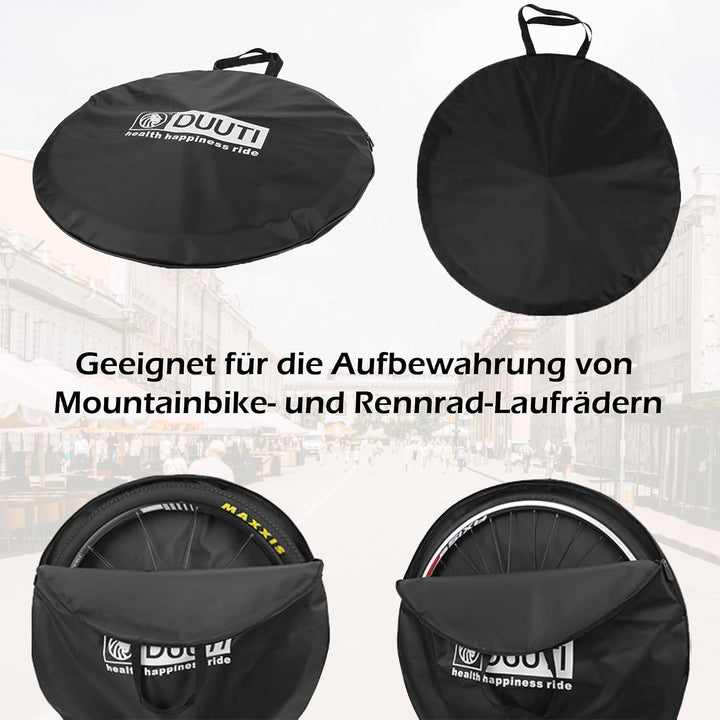 TRIWONDER MTB Laufradtasche 26 27.5 29 Zoll, Leicht und Wasserdicht Tragetasche Radtragetasche Rennr