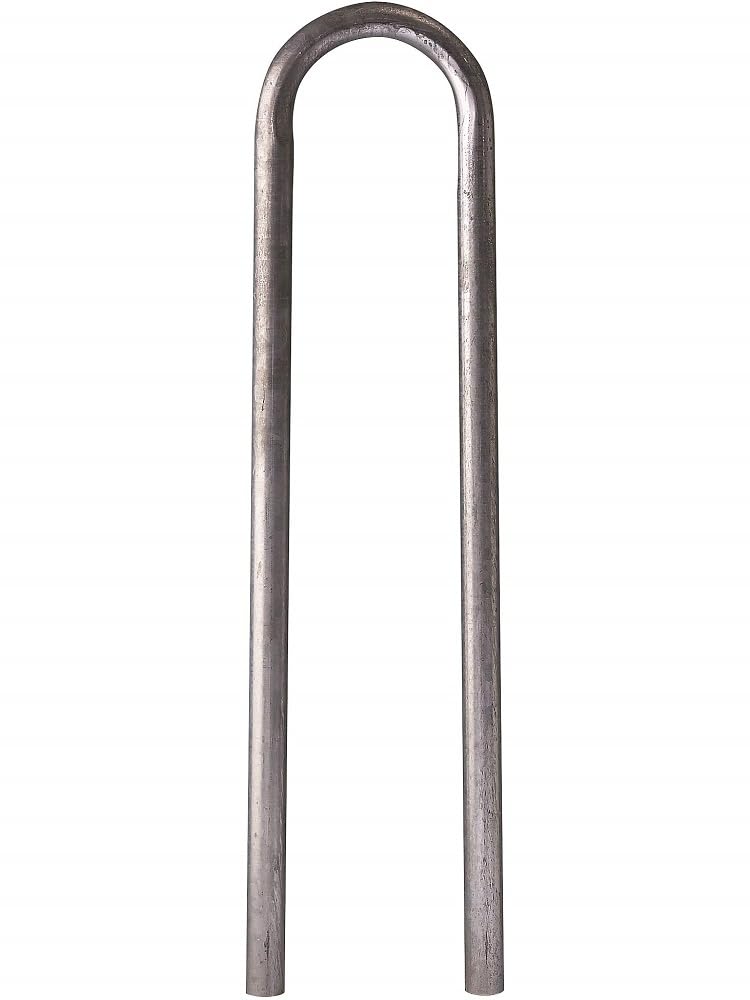 Alberts 772376 Schutzbügel Universal | zum Einbetonieren | feuerverzinkt | Breite 360 mm | Höhe über