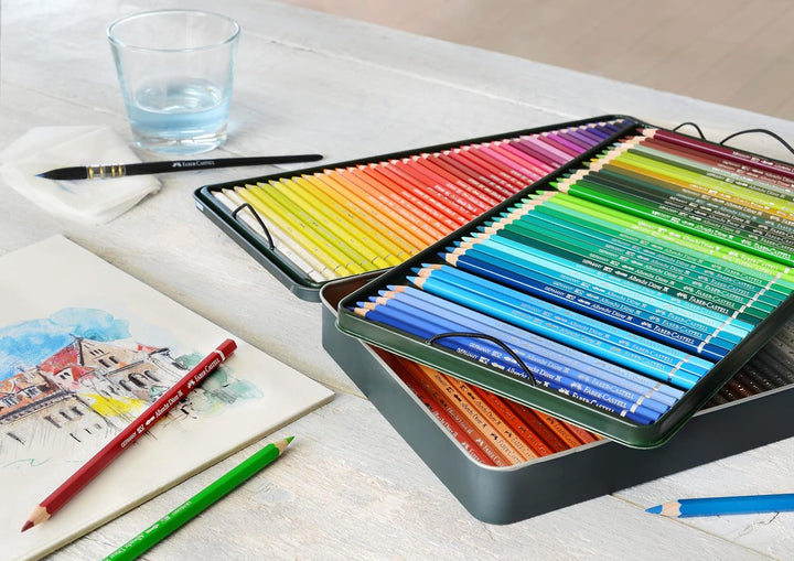 FABER-CASTELL 117511 - Aquarellstift Albrecht Dürer, 120er Metalletui 120er Metalletui - Single, 120