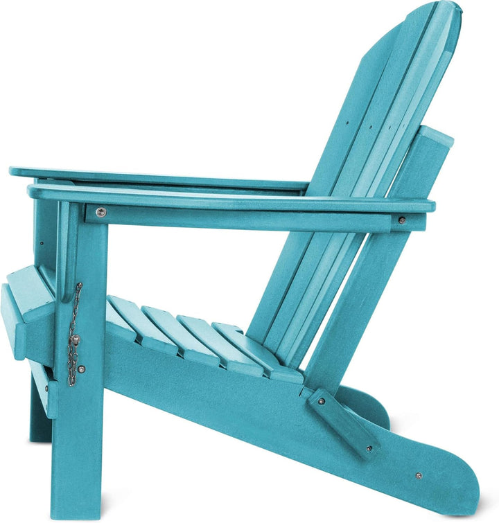 normani Original Adirondack Stuhl - Klappbarer Gartenstuhl in Holzoptik - Gemütlicher Gartensessel a