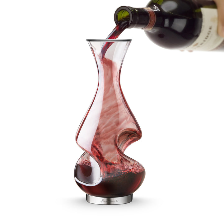 Décanteur aérateur à vin en coffret-Conundrum