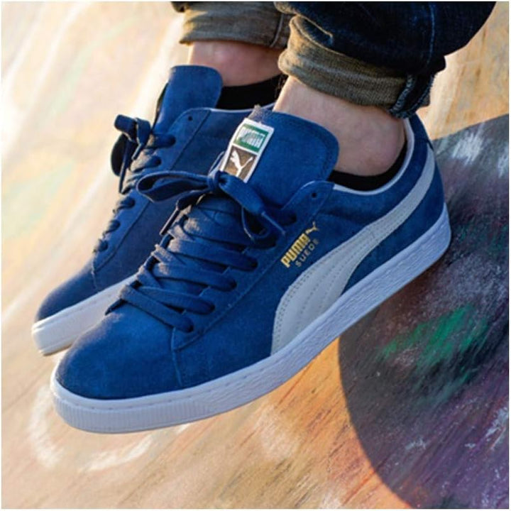 Puma Classic 356568, Unisex-Erwachsene High-Top Sneaker 42.5 EU Olympian Blue White, 42.5 EU Olympia