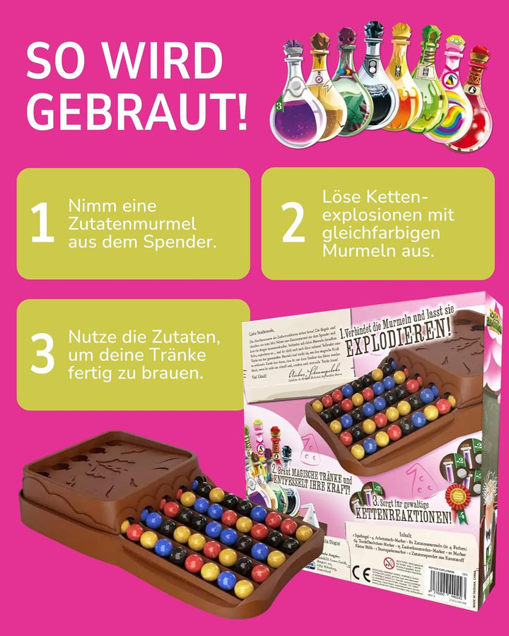 Potion Explosion 2nd Edition | Horrible Guild| Match-3 | Für 2-4 Personen | ab 8 Jahren | Deutsch