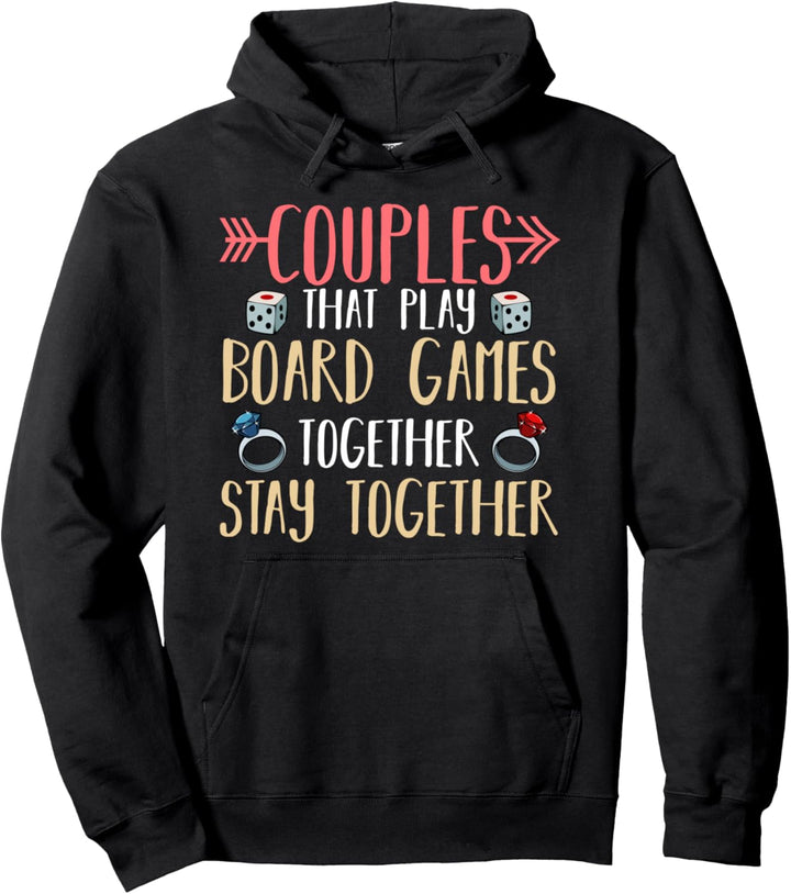 Boardgame Couples Brettspiel Würfel Romantik Beziehung Liebe Pullover Hoodie