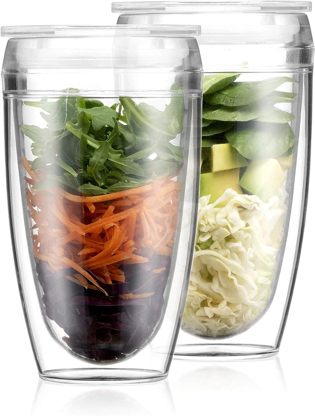 Bodum PAVINA to GO, Kunststoff, 2 Stück (1er Pack), 2