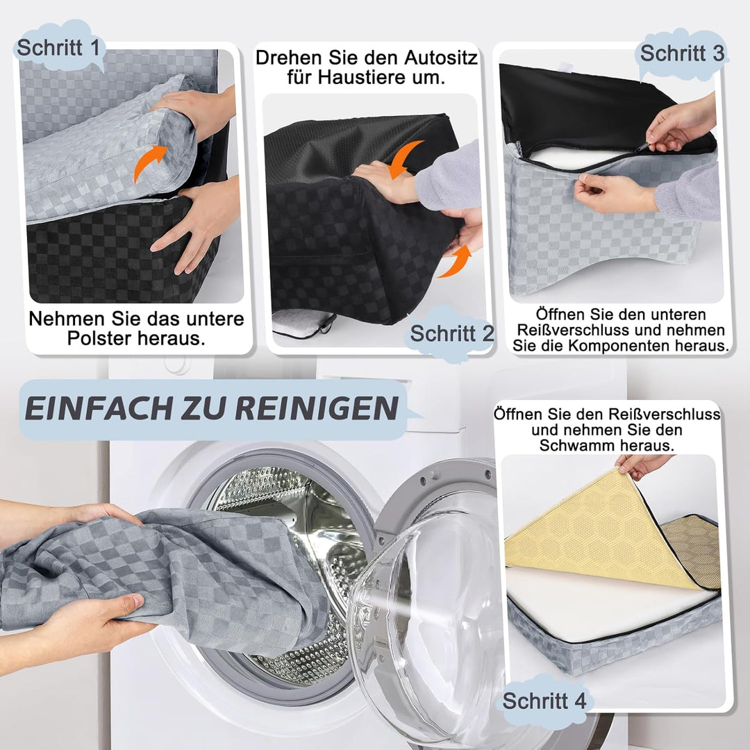 Hunde autositz für mittlerer/grosse Hunde, Hundesitz für Hunde unter 25kg oder 2 kleine, Autositz Hu