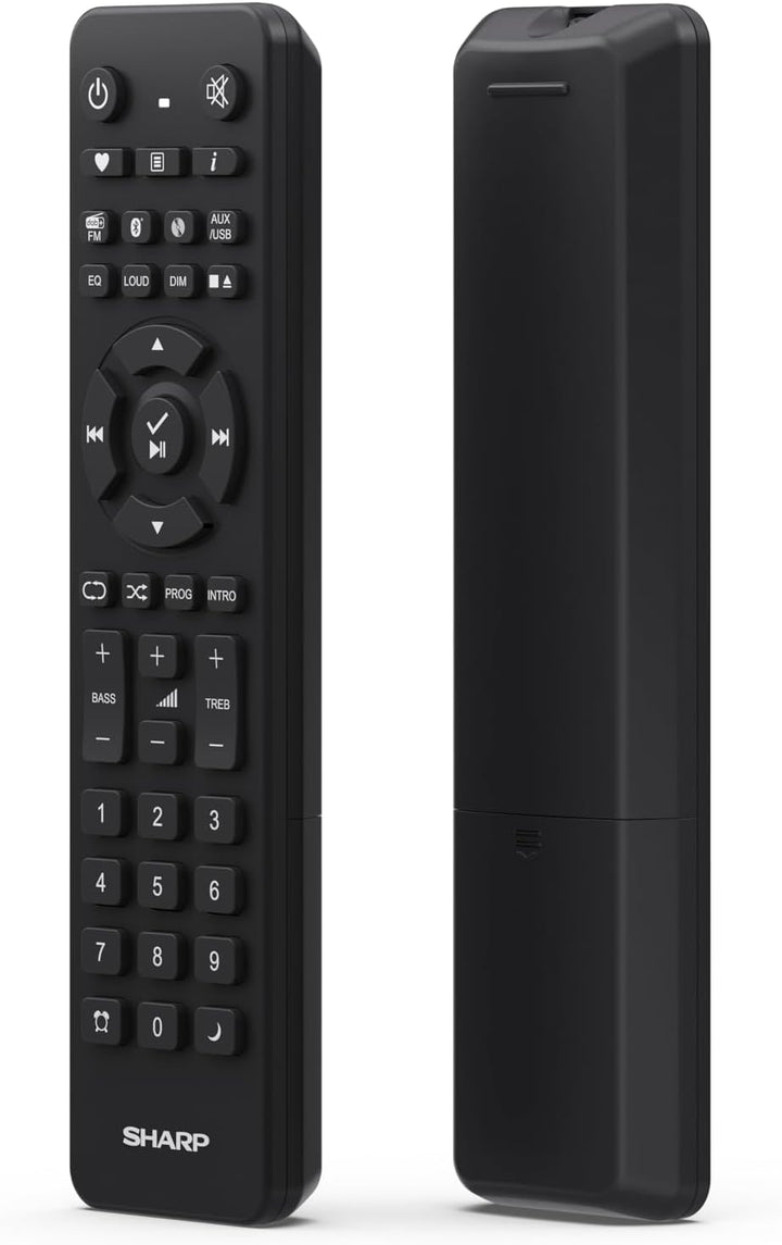 Sharp XL-B720D Tokyo DAB+ All-in-One Hi-Fi-System | Bluetooth, CD, UKW-Radio, USB, Aux | 20 Sendersp