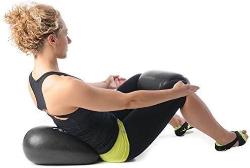 Original Pezzi® Mini Eggball® Gymnastik Ball Yoga Pilates Ball Übungsball MAXAFE (Anthrazit) Partner