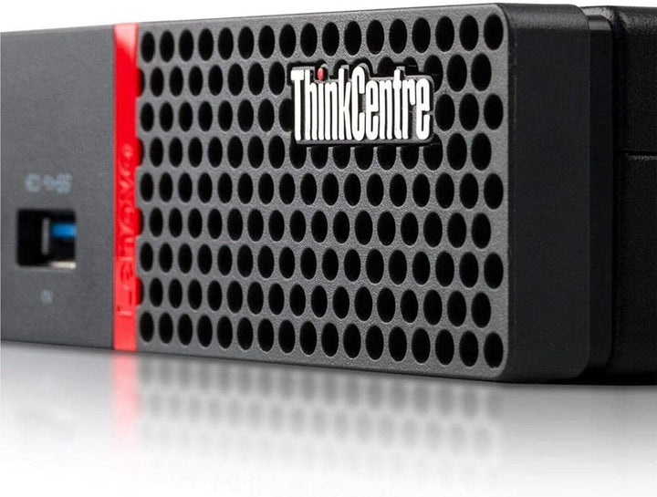 Lenovo Mini PC Desktop-Computer ThinkCentre M900 Tiny, Prozessor Core i7-6700T, 16 GB RAM, SSD 240 G