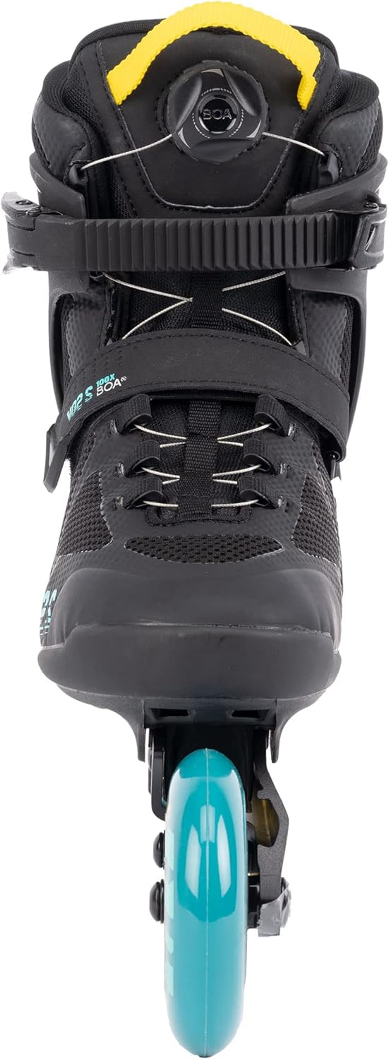 K2 VO2 S 100 X BOA Inline Skate 2025 Black/Blue/Yellow EU: 42.5 (UK: 8.5 / US: 9.5) black - blue - y