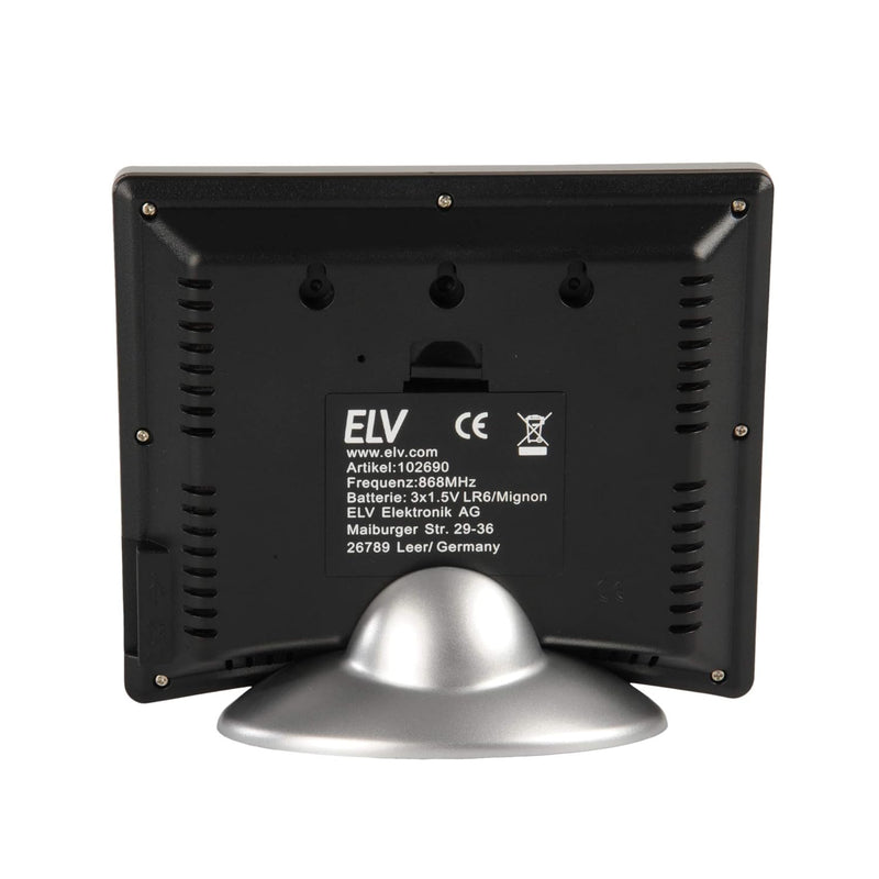 ELV Funk-Wetterstation WS3080, inkl. Kombi-Solar-Aussensensor (868 MHz) und PC-Auswertesoftware