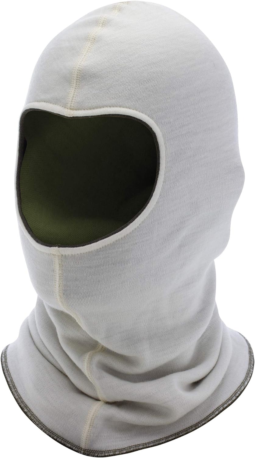 Aclima Warmwool Balaclava 2-Layer Olive/Nature