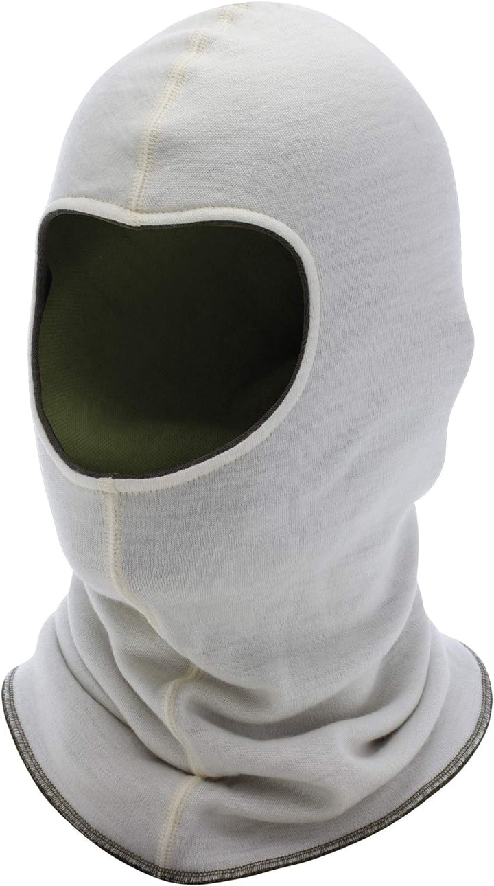 Aclima Warmwool Balaclava 2-Layer Olive/Nature