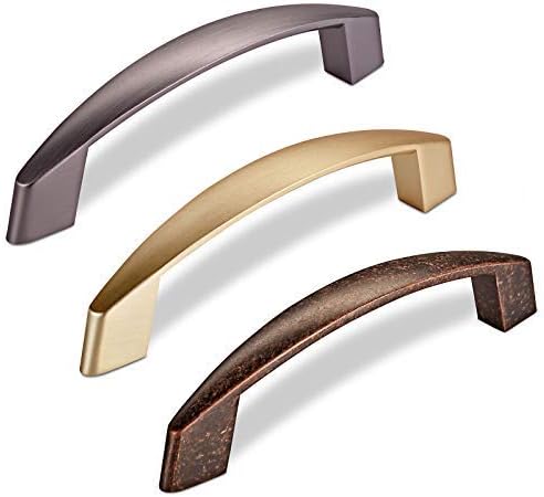 10 x Möbelgriff THEA BA 96 mm Chrom matt Bügelgriff Küchengriff Schrankgriff von JUNKER Design 10x B