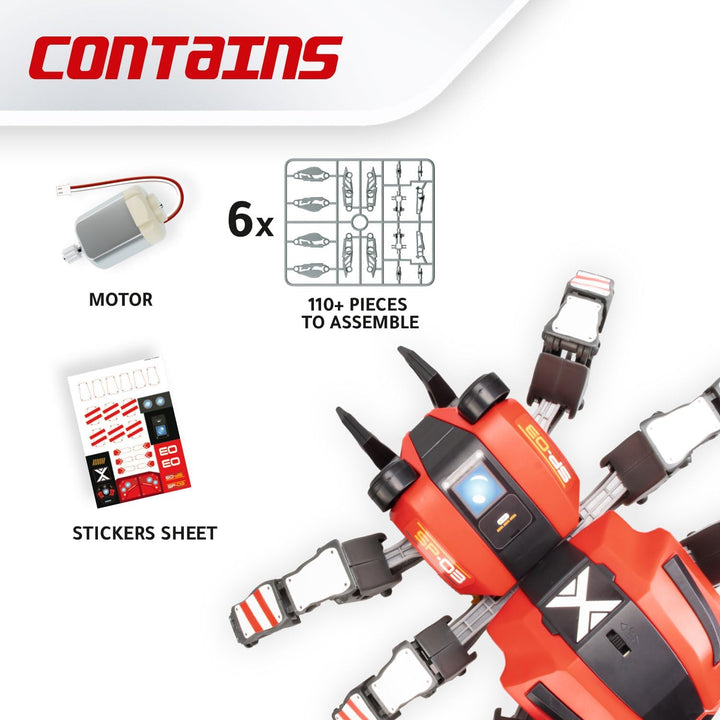 Xtrem Bots - Spider Bot | Roboter Kinder Ab 8 Jahre Oder Mehr | Roboter Kinder Einfach Und Lustig |
