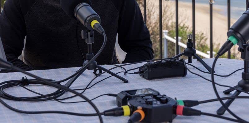 Zoom XLR-4C/CP XLR Mic Cables with Color ID Rings