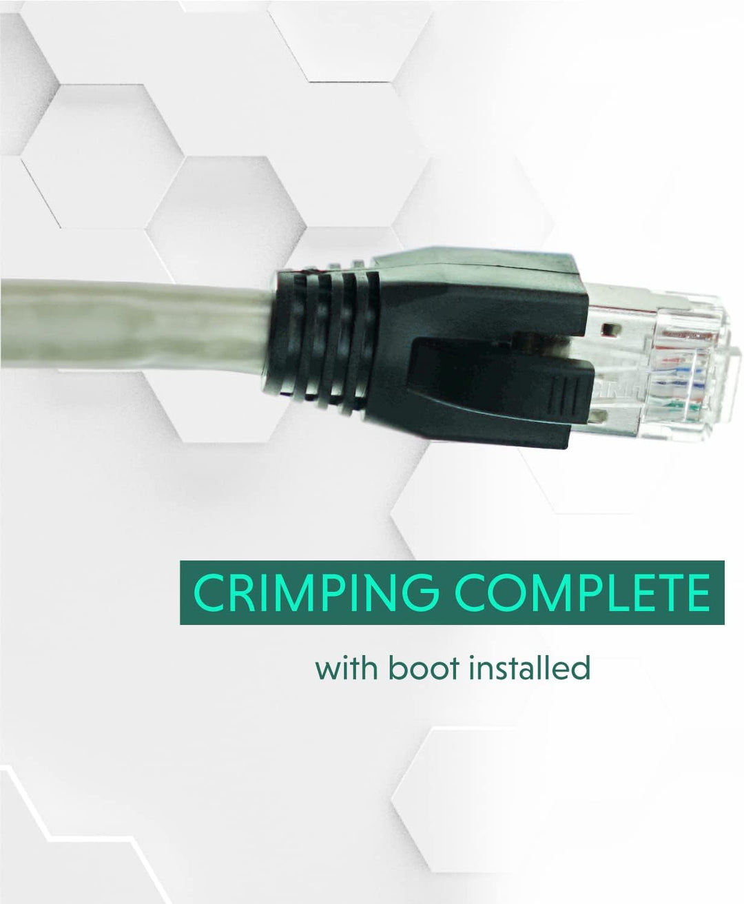 LINKUP - RJ45 Connectors Cat6A Ethernet Shielded Modular Plugs | for Large Diameter Wires (22AWG) Te