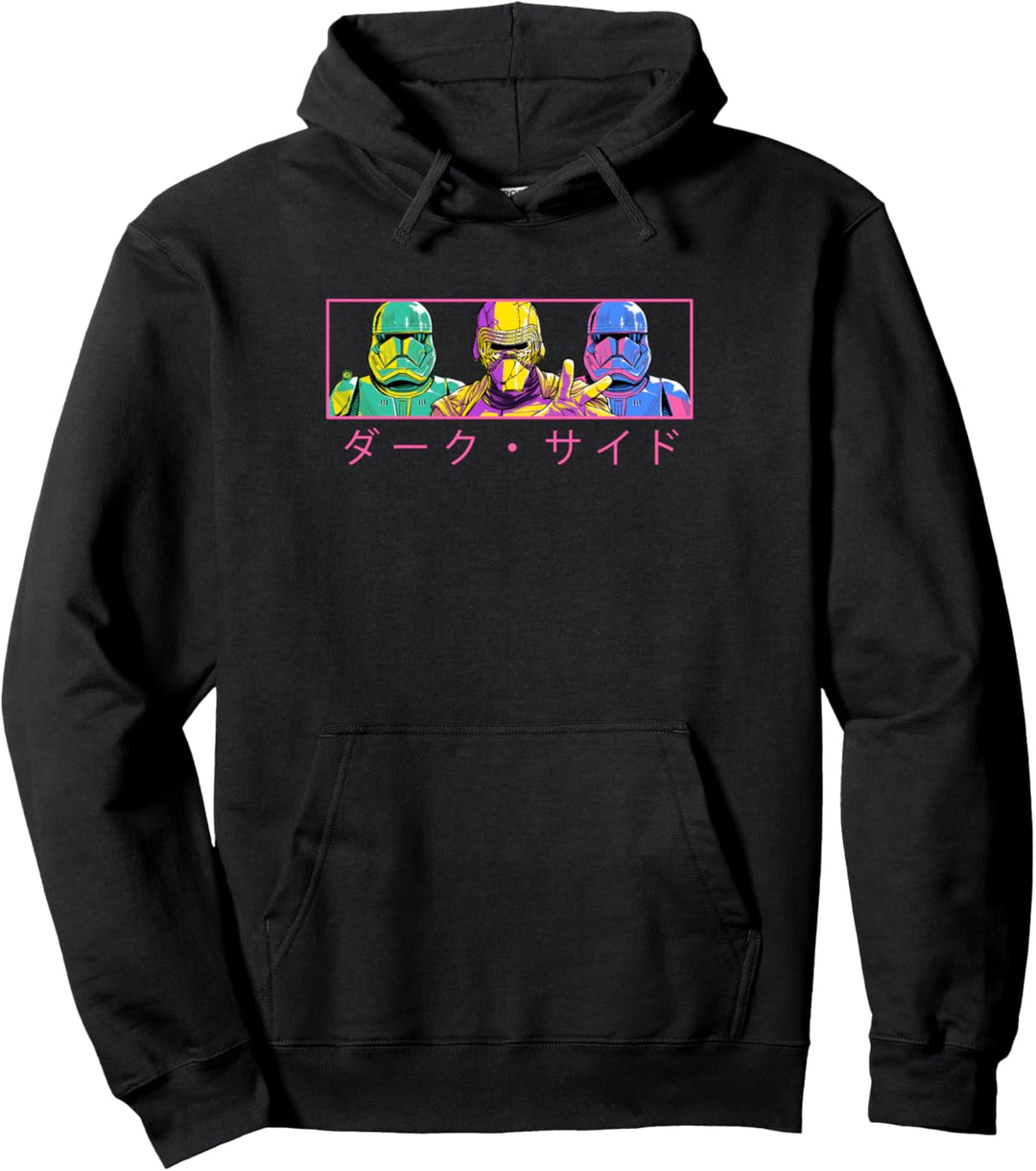 Star Wars The Rise of Skywalker Kanji Dark Trio Pullover Hoodie