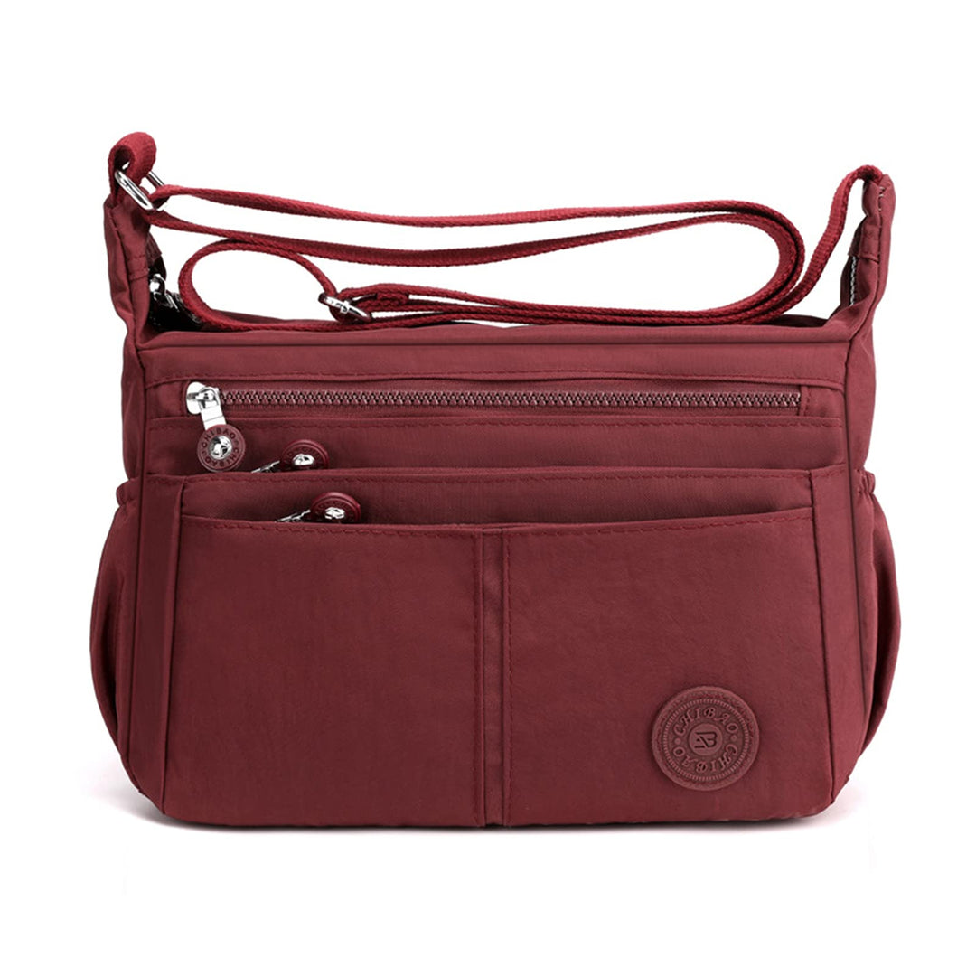 FANDARE Casual Schultertasche Damen Leichte Umhängetasche Wasserdicht Nylon für Sporttasche Arbeitst