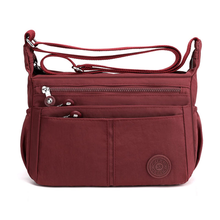 FANDARE Casual Schultertasche Damen Leichte Umhängetasche Wasserdicht Nylon für Sporttasche Arbeitst