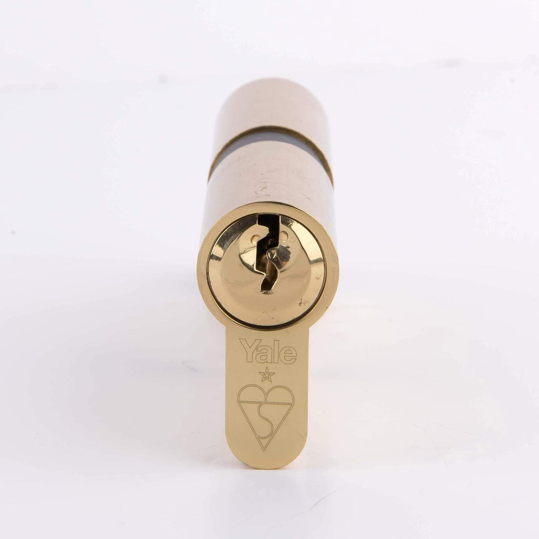 Yale Euro Zylinder BS T/Turn, PKMT3030-PB 30:10:30 (70 mm) In Sichtverpackung Messing, 30:10:30 (70