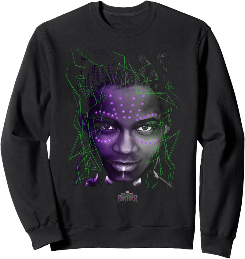 Marvel Black Panther Shuri Geometric Frame Sweatshirt