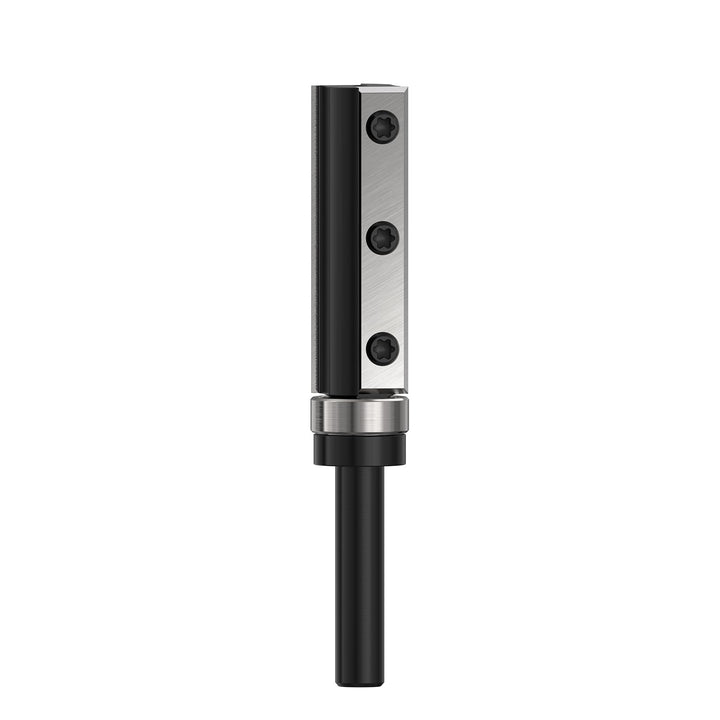 Sinoprotools Wendeplatten Bündigfräser HW – 8 mm Schaft, 16 mm Schneidendurchmesser, 50 mm Schneiden