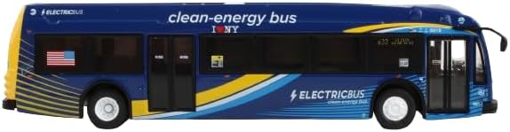 Daron MTA Protera Elektro-Hybrid-Bus 1/87 Elektrobus, blau