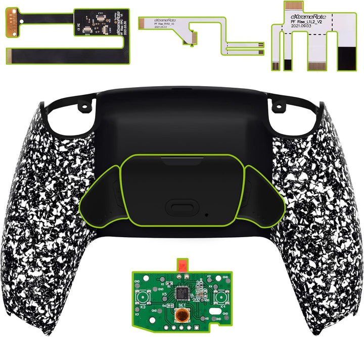 eXtremeRate Programmierbar RISE2.0 Remap Kit für ps5 Controller BDM-010&BDM-020, Remap Board & Rücks