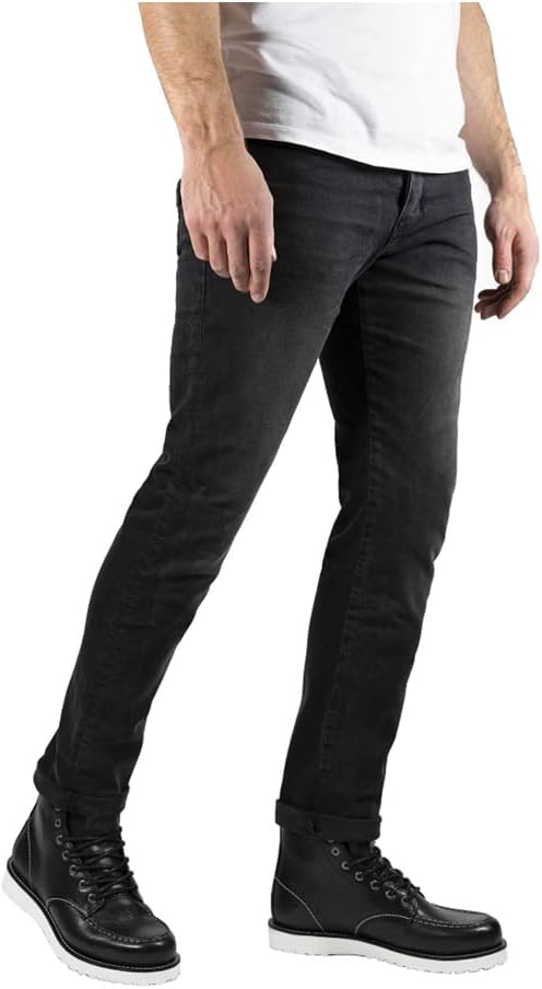 John Doe Men's Ironhead XTM Motorradhose, Schwarz, 40/30