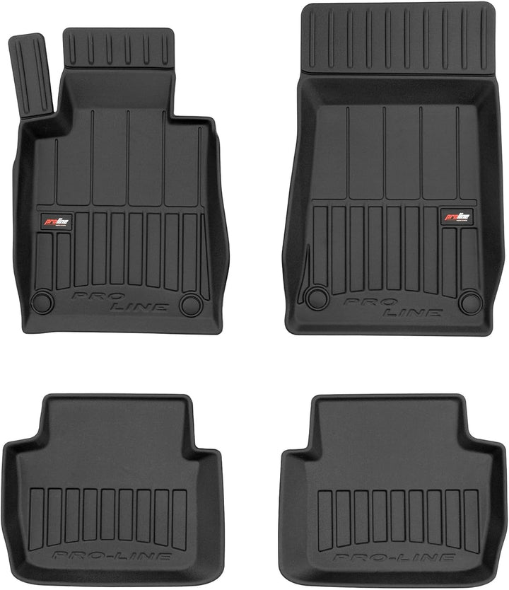 SMK Gummimatten Auto fussmatten Satz für BMW 3er E46 1998-2005 Erleben Sie einen neuen Standard des