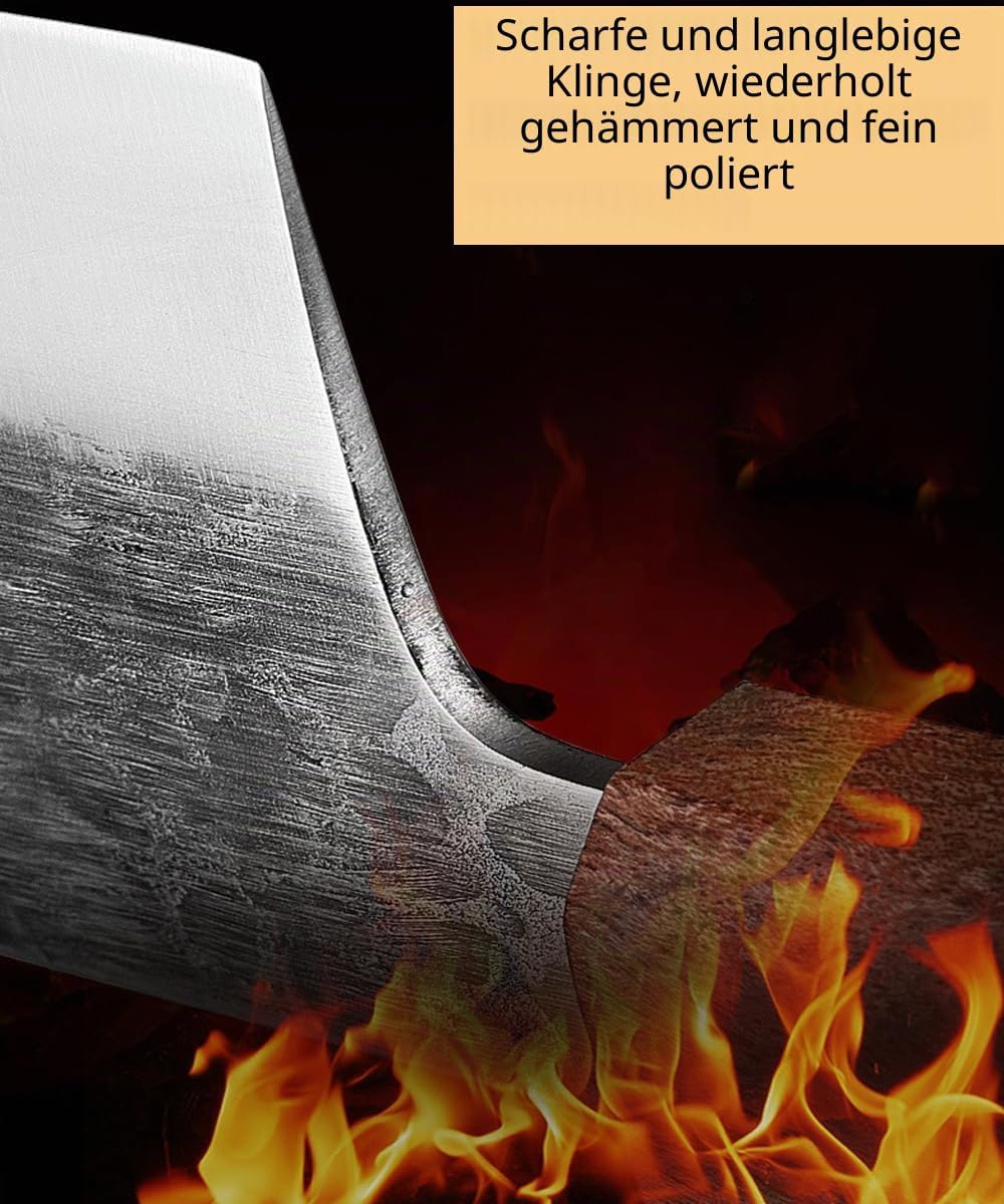 Professionelles japanisches Kochmesser, Küche High Carbon Ultra Sharp Chefs Messer mit ergonomischem