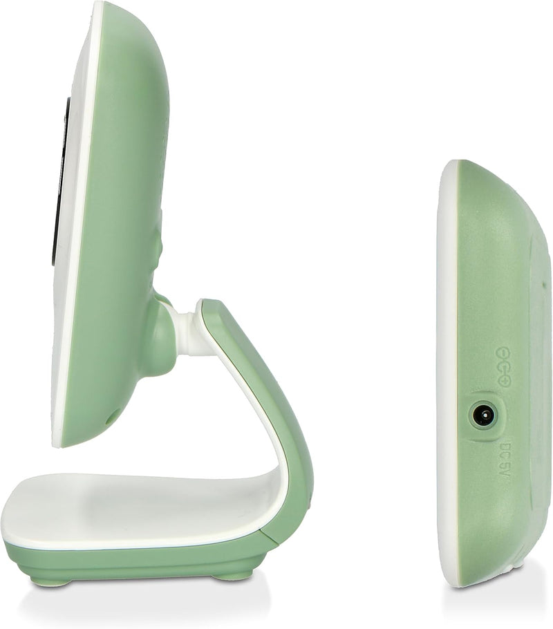 Alecto DVM149GN Babyphone mit Kamera und 4,3"-Farbbildschirm - Babyfon mit schwenkbarer Video Kamera