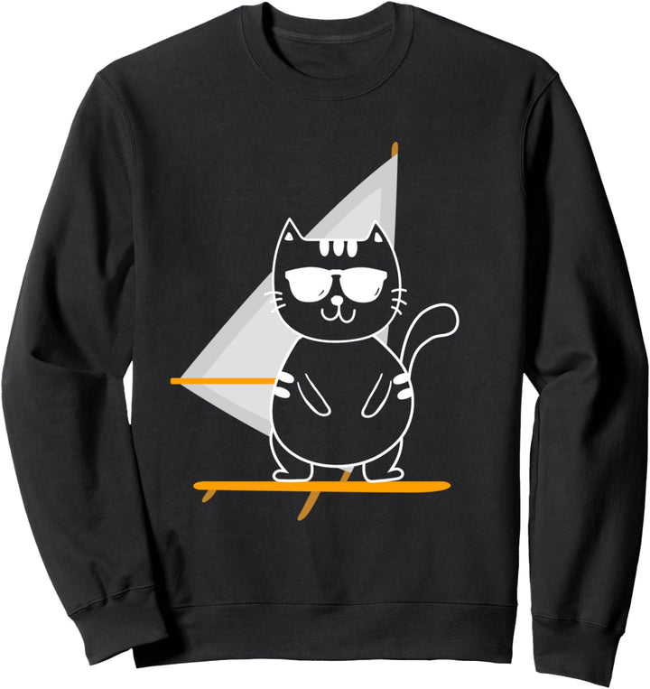 Windsurfing Surfbrett Segel - Windsurfen Windsurfer Sweatshirt