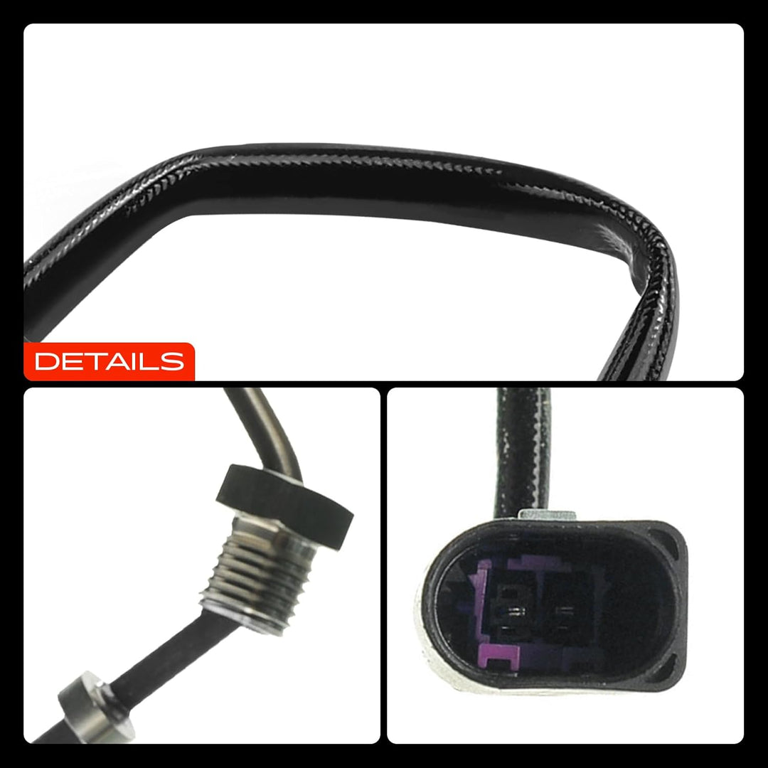 Abgastemperatursensor für A6 4F2 4F5 4FH C6 A8 4E_ Q7 4L 2.7L 3.0L 4.2L Diesel 2003-2011 038906088D