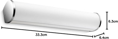 Philips myBathroom LED Fit Wandleuchte, 2,5W, Chrom