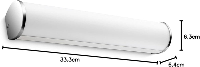 Philips myBathroom LED Fit Wandleuchte, 2,5W, Chrom