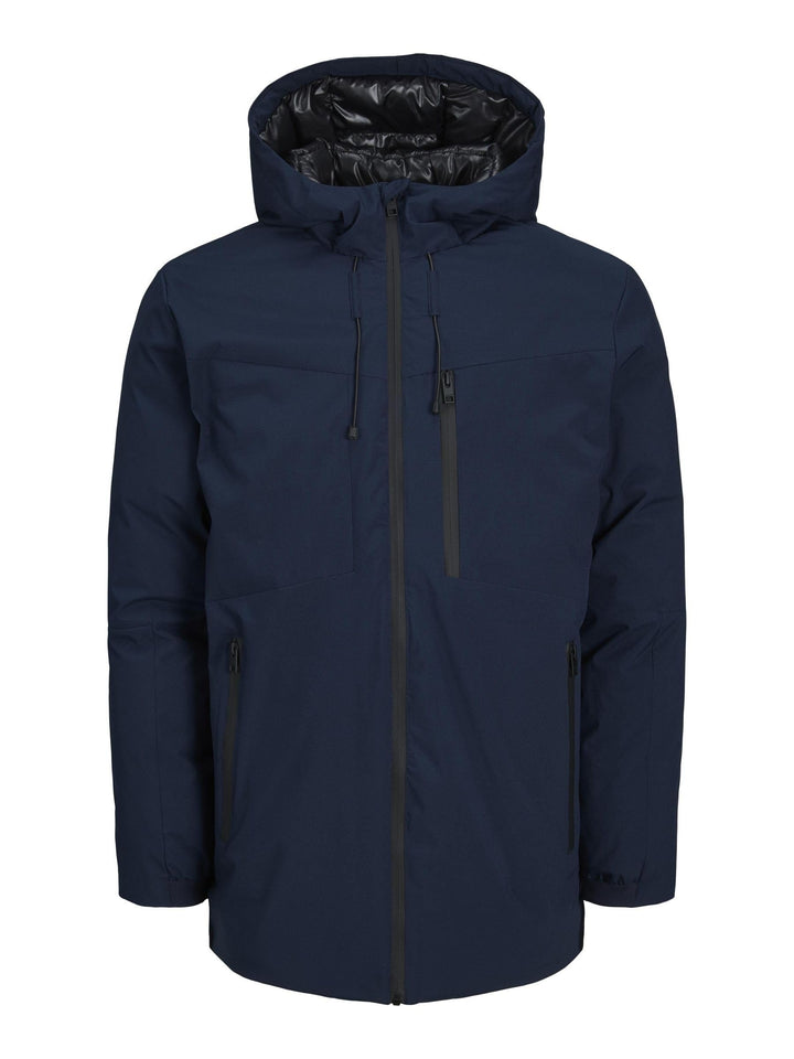 JACK & JONES Male Parka Parka, Navy Blazer