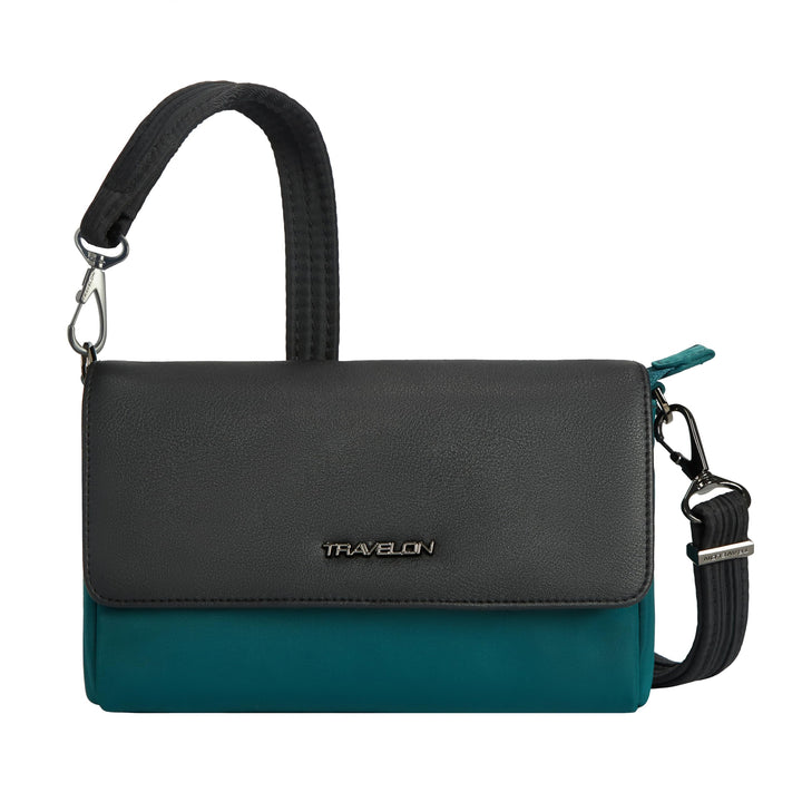 Travelon Unisex Anti-Theft Addison Convertible Crossbody/Belt Bag Gürteltasche Evergreen, Evergreen