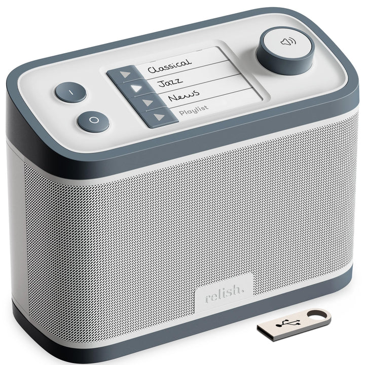 Relish Demenz und Alzheimers Tragbarer DAB Radio und Musik-Player