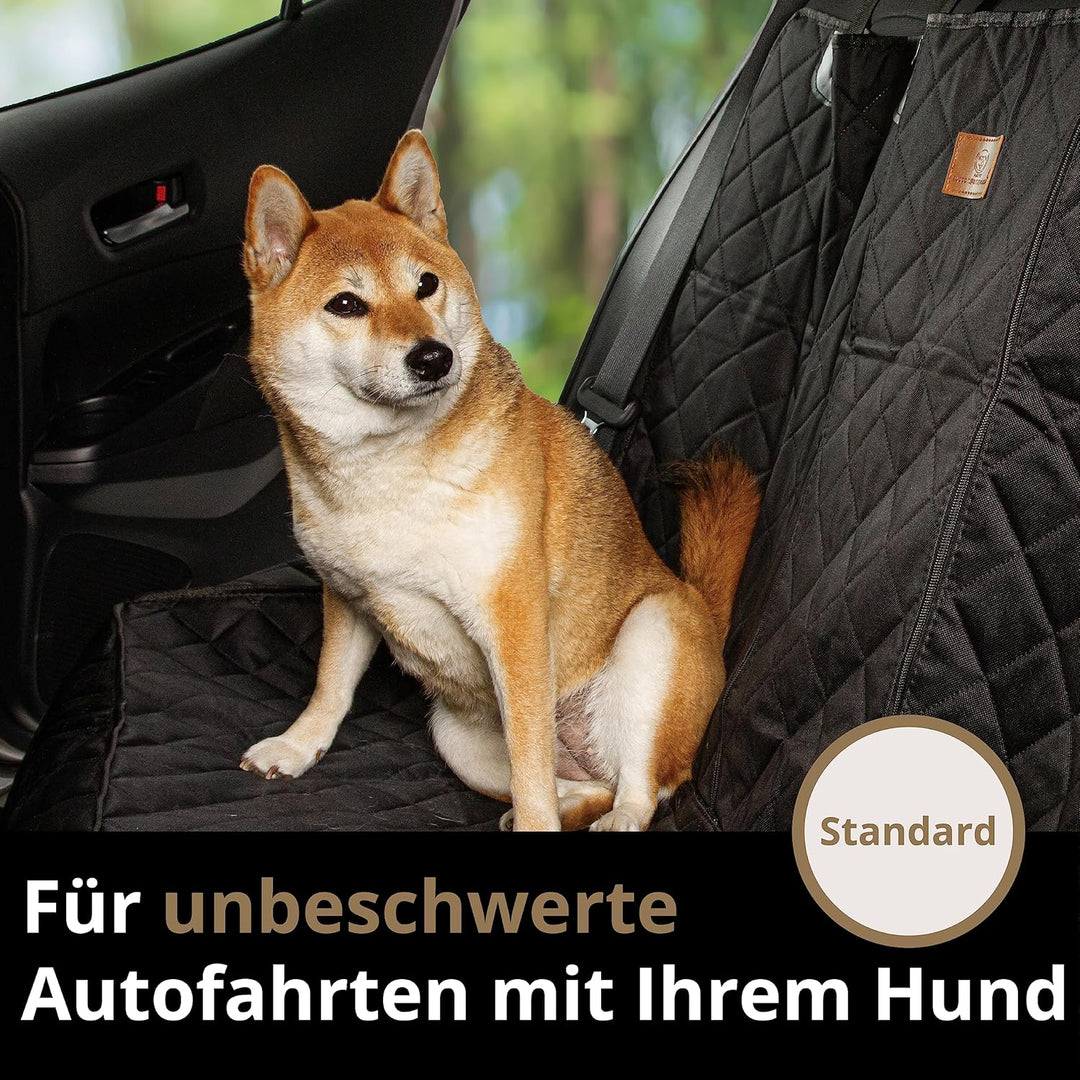 AMZPET Hunde-Autositzbezug (Universal: 133cm) - Wasserfest, rutsch- und Kratzfest – Nicht Isofix-kom