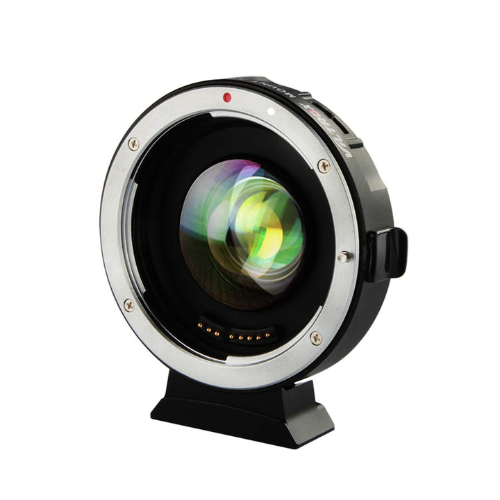 VILTROX EF-M2II Autofokus Objektivadapter 0,71x Fokalreduktor Booster Adapter für Canon EF Mount Obj