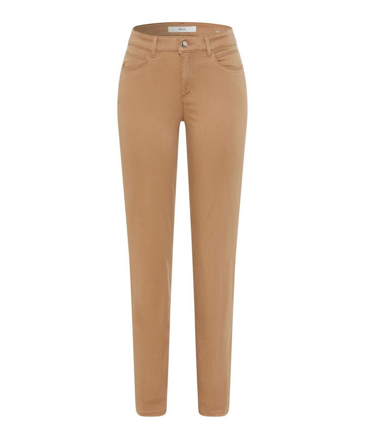BRAX Feel Good Hose im Skinny Fit Damen Röhrenjeans Slim Fit 26W / 30L Muscat, 26W / 30L Muscat
