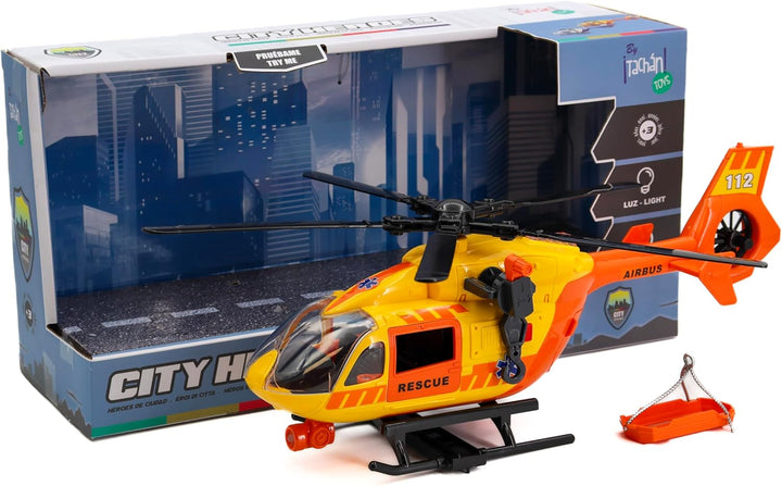 Tachan Helden der Stadt-Rettungshelkopter (CPA Toy Group 757T00896)