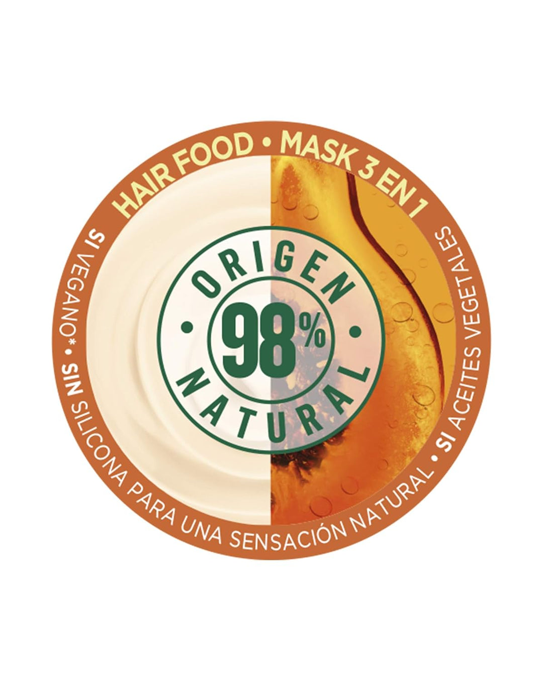 Fructis Hair Mascaras 280 ml Papaya 390 ml (3er Pack), Papaya 390 ml (3er Pack)