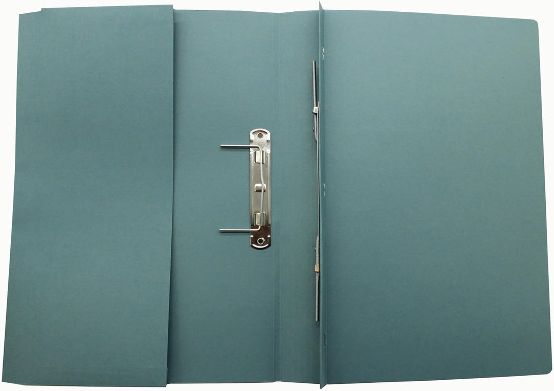 Guildhall Schnellhefter mit Innentasche 315 g/m² Kapazität 38 mm Folio-Format 25 Stück blau