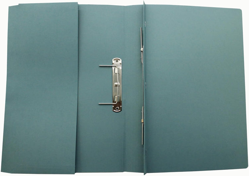 Guildhall Schnellhefter mit Innentasche 315 g/m² Kapazität 38 mm Folio-Format 25 Stück blau