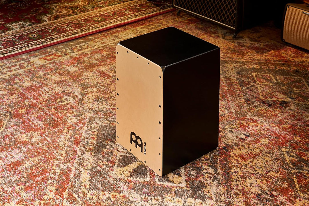 Meinl Percussion Pickup Snarecraft Cajon - Trommelkiste mit Snare und Tonabnehmer - für Kinder und E