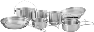 Tatonka Camping-Kochgeschirr Picnic Set II (8-teilig) - Edelstahl-Geschirr fürs Picknick zu zweit -